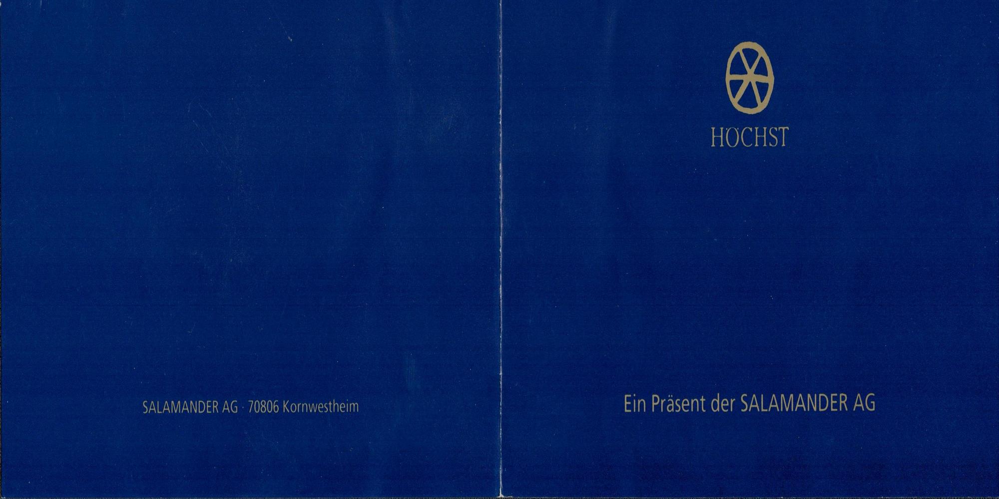 Konfektschale Salamander